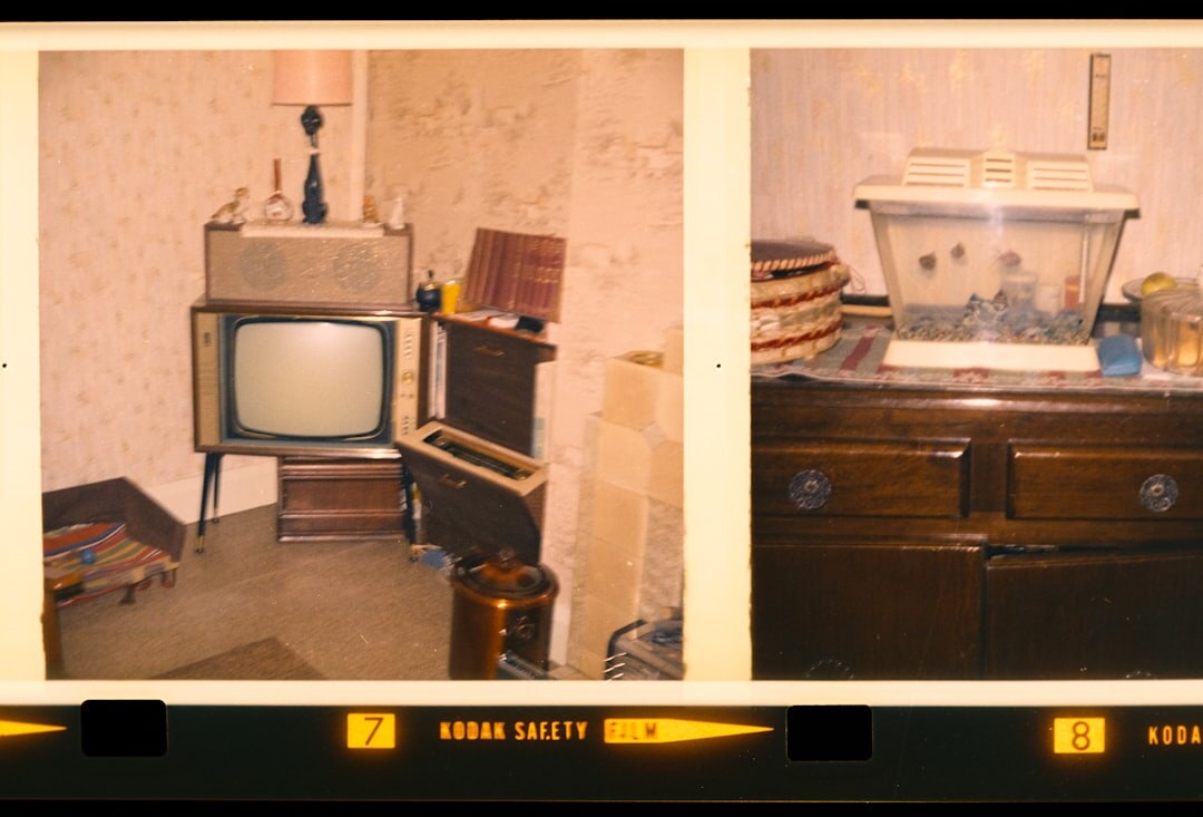 vintage television broadcast